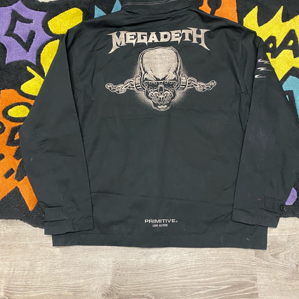 Primitive Black Megadeth Men's Jacket